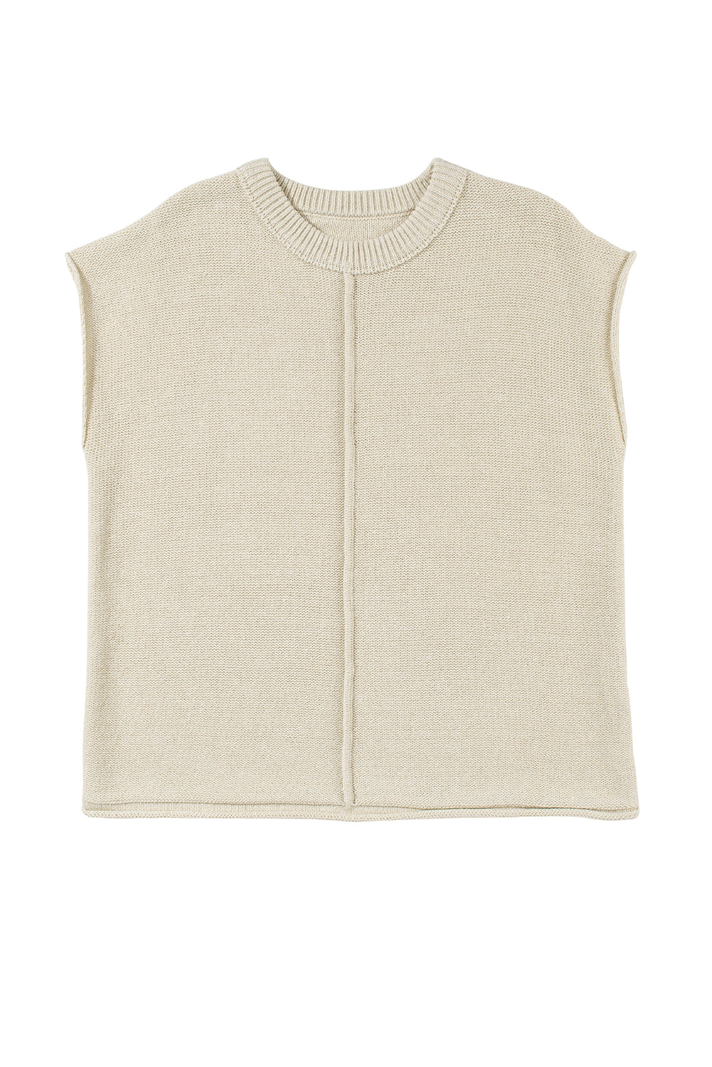 Casual Knit Top Sleeveless Lightweight Sweater